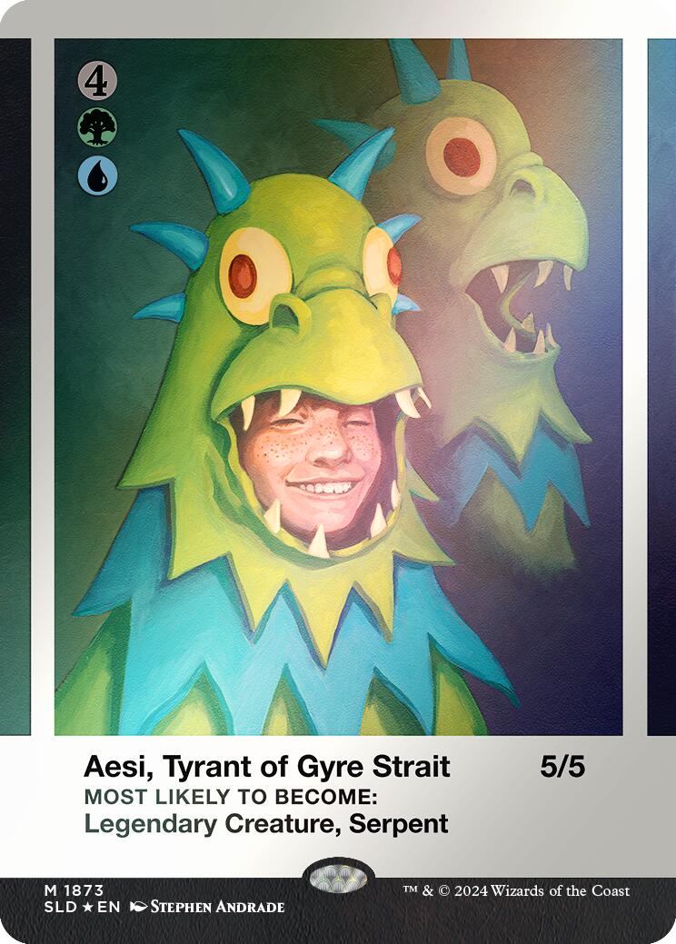 Aesi, Tyrant of Gyre Strait (Rainbow Foil) [Secret Lair Drop Series] | Exor Games Bridgewater