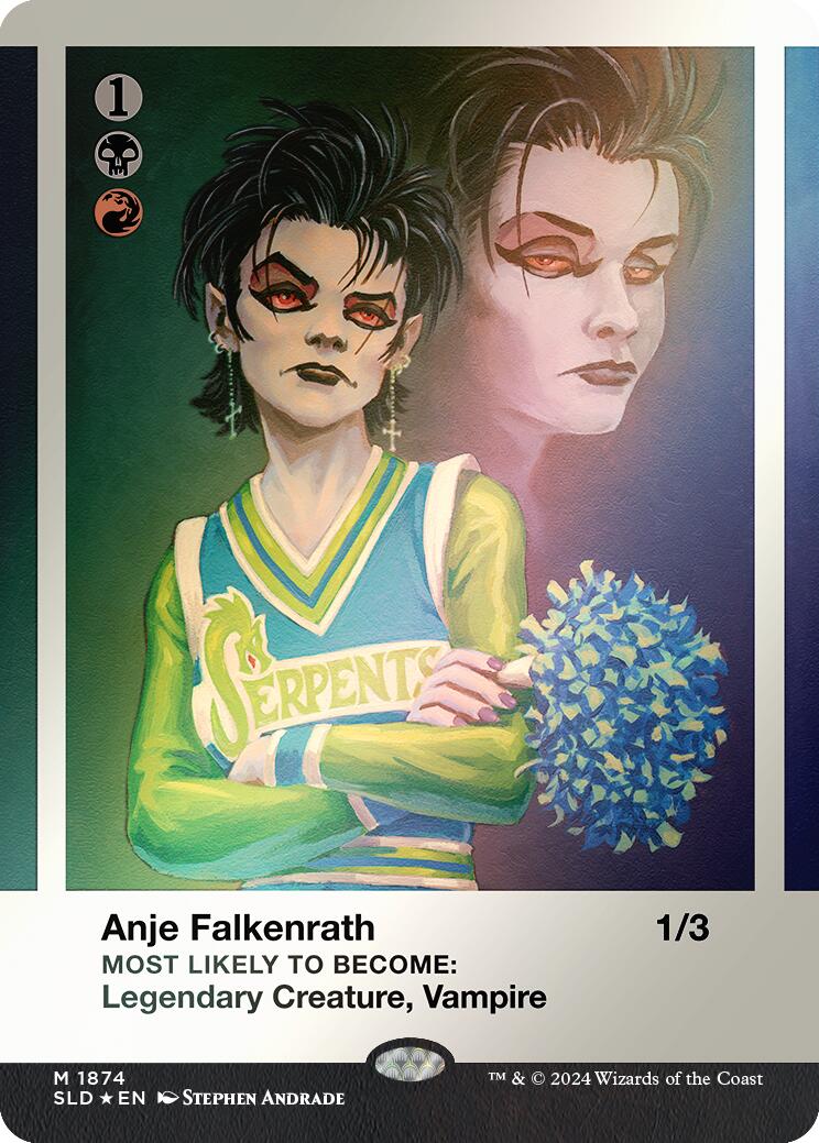 Anje Falkenrath (Rainbow Foil) [Secret Lair Drop Series] | Exor Games Bridgewater