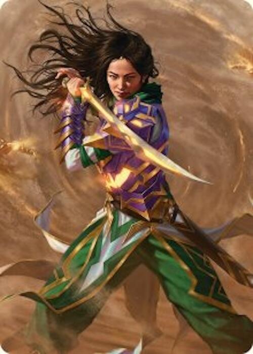 Descendant of Storms Art Card (2/54) [Tarkir: Dragonstorm Art Series] | Exor Games Bridgewater
