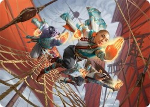 Aligned Heart Art Card (52/54) [Tarkir: Dragonstorm Art Series] | Exor Games Bridgewater