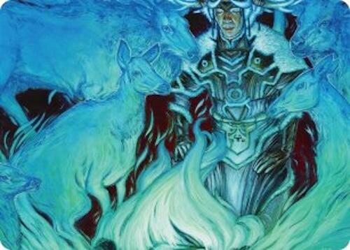 Unending Whisper Art Card (9/54) [Tarkir: Dragonstorm Art Series] | Exor Games Bridgewater