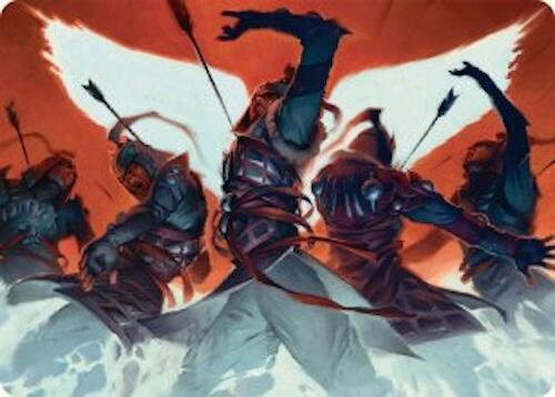 Desperate Measures Art Card (11/54) [Tarkir: Dragonstorm Art Series] | Exor Games Bridgewater