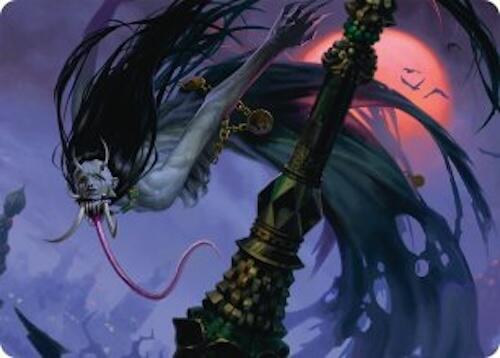 Qarsi Revenant Art Card (12/54) [Tarkir: Dragonstorm Art Series] | Exor Games Bridgewater