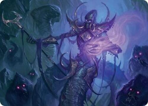 Sidisi, Regent of the Mire Art Card (14/54) [Tarkir: Dragonstorm Art Series] | Exor Games Bridgewater