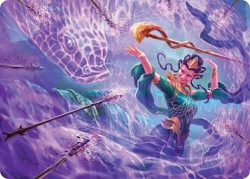 Snakeskin Veil Art Card (19/54) [Tarkir: Dragonstorm Art Series] | Exor Games Bridgewater