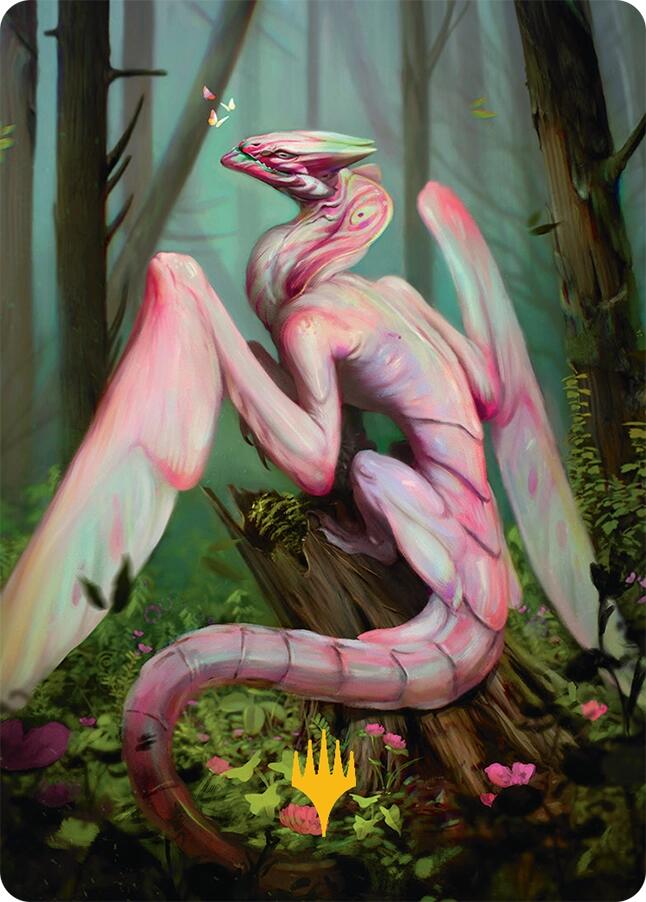 Bloomvine Regent Art Card (46/54) (Gold-Stamped) [Tarkir: Dragonstorm Art Series] | Exor Games Bridgewater