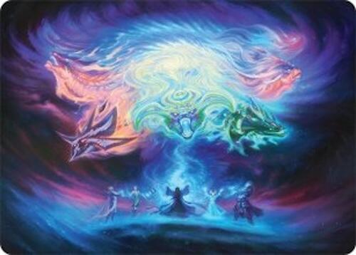 Call the Spirit Dragons Art Card (21/54) [Tarkir: Dragonstorm Art Series] | Exor Games Bridgewater