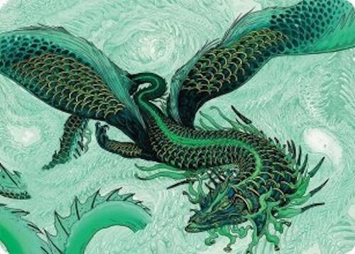 Teval, Arbiter of Virtue Art Card (38/54) [Tarkir: Dragonstorm Art Series] | Exor Games Bridgewater