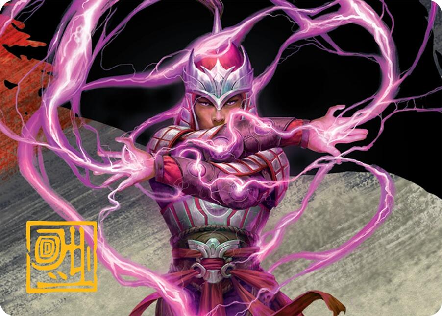 All-Out Assault Art Card (43/54) (Gold-Stamped Signature) [Tarkir: Dragonstorm Art Series] | Exor Games Bridgewater