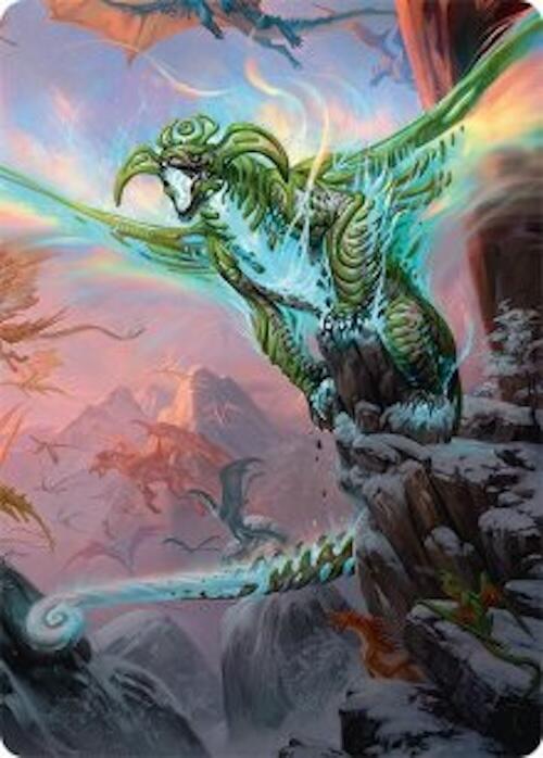 Ureni of the Unwritten Art Card (51/54) [Tarkir: Dragonstorm Art Series] | Exor Games Bridgewater