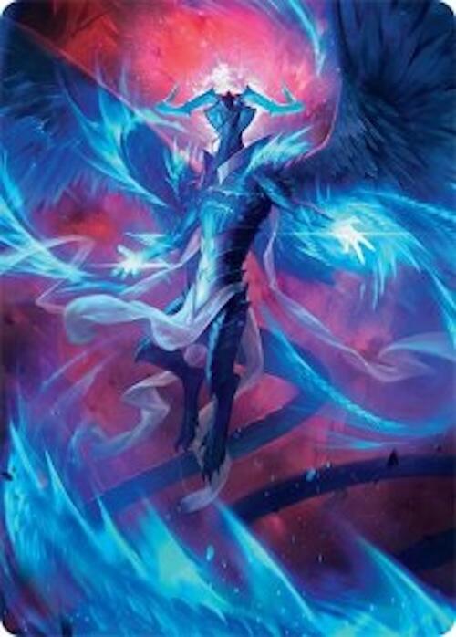 Ugin, Eye of the Storms Art Card (48/54) [Tarkir: Dragonstorm Art Series] | Exor Games Bridgewater