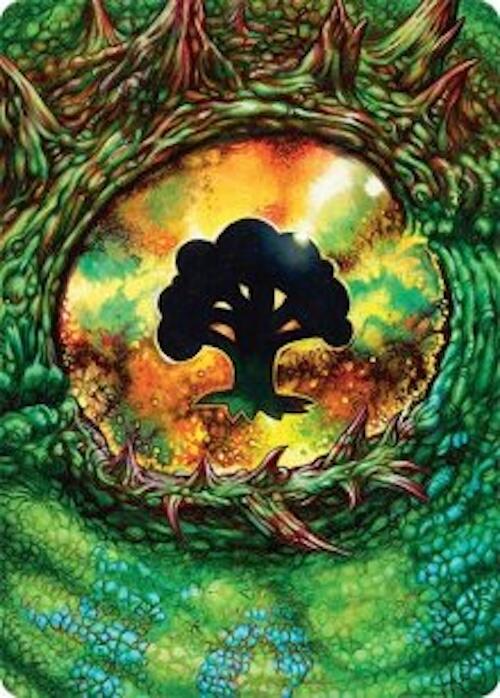 Forest Art Card (32/54) [Tarkir: Dragonstorm Art Series] | Exor Games Bridgewater