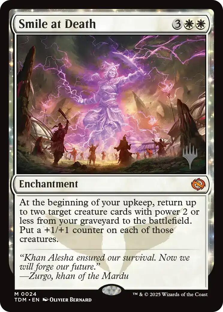 Smile at Death [Tarkir: Dragonstorm Promos] | Exor Games Bridgewater