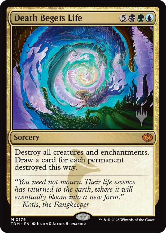 Death Begets Life [Tarkir: Dragonstorm Promos] | Exor Games Bridgewater