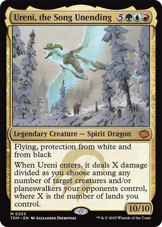 Ureni, the Song Unending [Tarkir: Dragonstorm Promos] | Exor Games Bridgewater