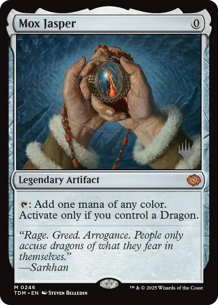 Mox Jasper [Tarkir: Dragonstorm Promos] | Exor Games Bridgewater