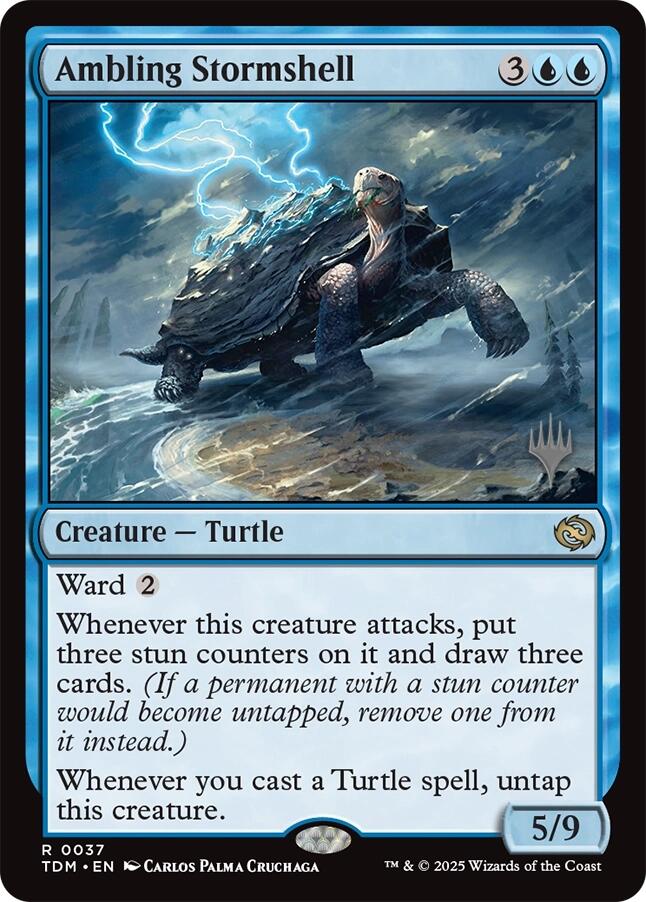 Ambling Stormshell [Tarkir: Dragonstorm Promos] | Exor Games Bridgewater