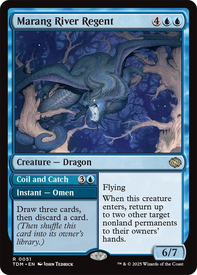 Marang River Regent [Tarkir: Dragonstorm Promos] | Exor Games Bridgewater