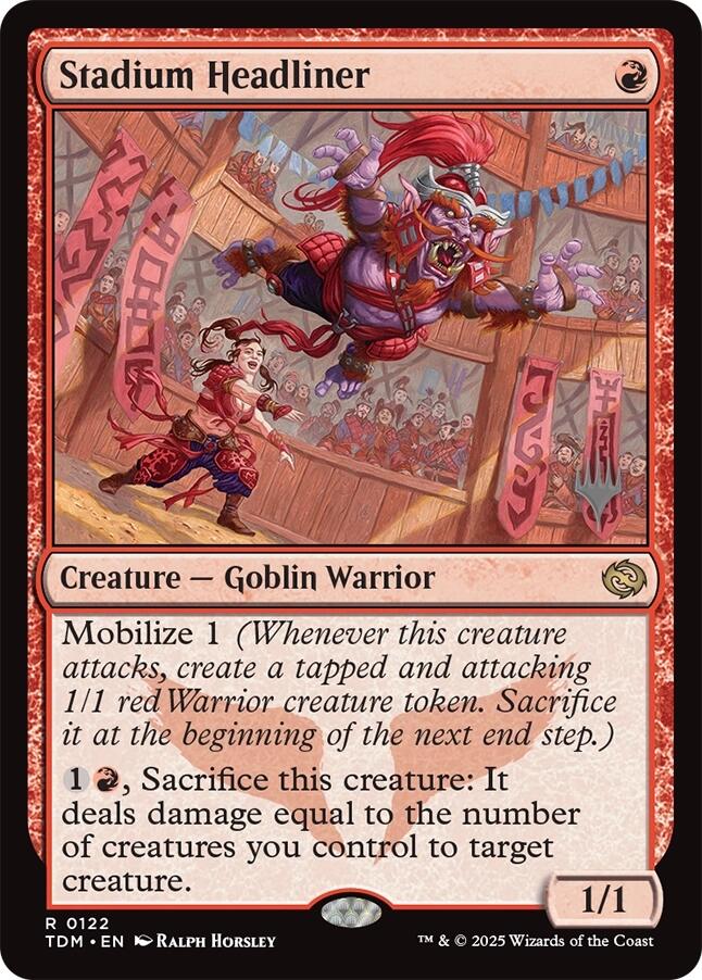 Stadium Headliner [Tarkir: Dragonstorm Promos] | Exor Games Bridgewater