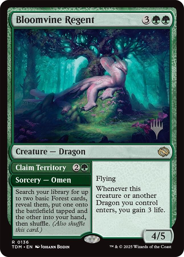 Bloomvine Regent [Tarkir: Dragonstorm Promos] | Exor Games Bridgewater