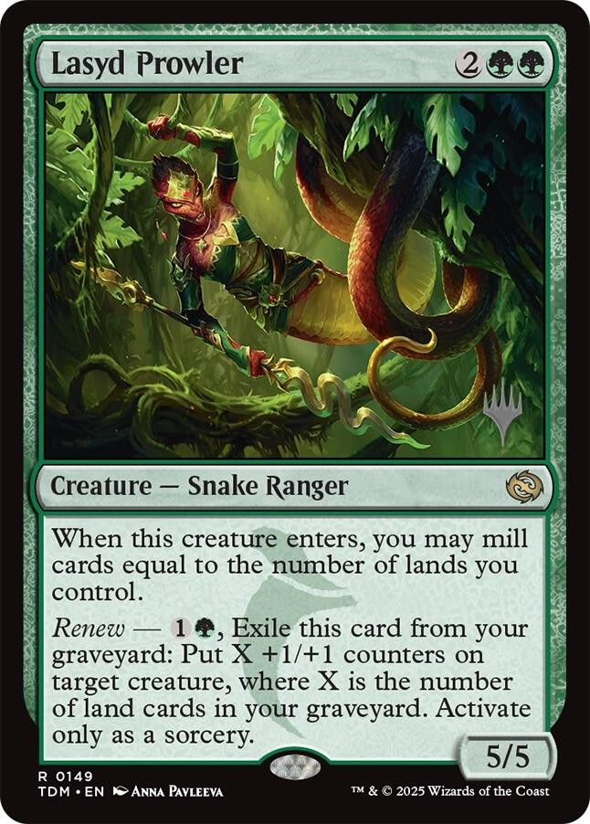 Lasyd Prowler [Tarkir: Dragonstorm Promos] | Exor Games Bridgewater