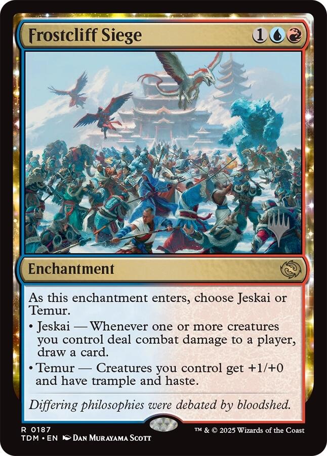 Frostcliff Siege [Tarkir: Dragonstorm Promos] | Exor Games Bridgewater