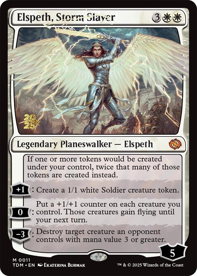 Elspeth, Storm Slayer [Tarkir: Dragonstorm Prerelease Cards] | Exor Games Bridgewater