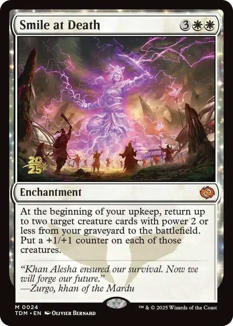 Smile at Death [Tarkir: Dragonstorm Prerelease Promos] | Exor Games Bridgewater