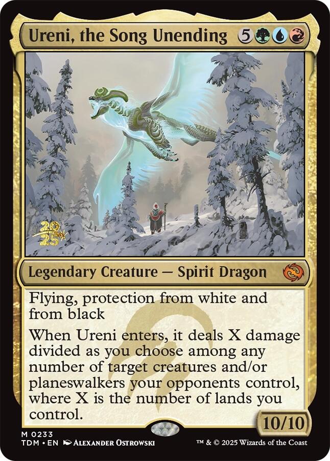Ureni, the Song Unending [Tarkir: Dragonstorm Prerelease Promos] | Exor Games Bridgewater