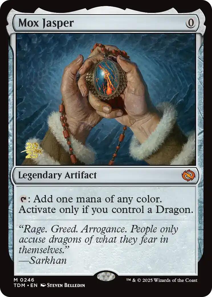 Mox Jasper [Tarkir: Dragonstorm Prerelease Promos] | Exor Games Bridgewater
