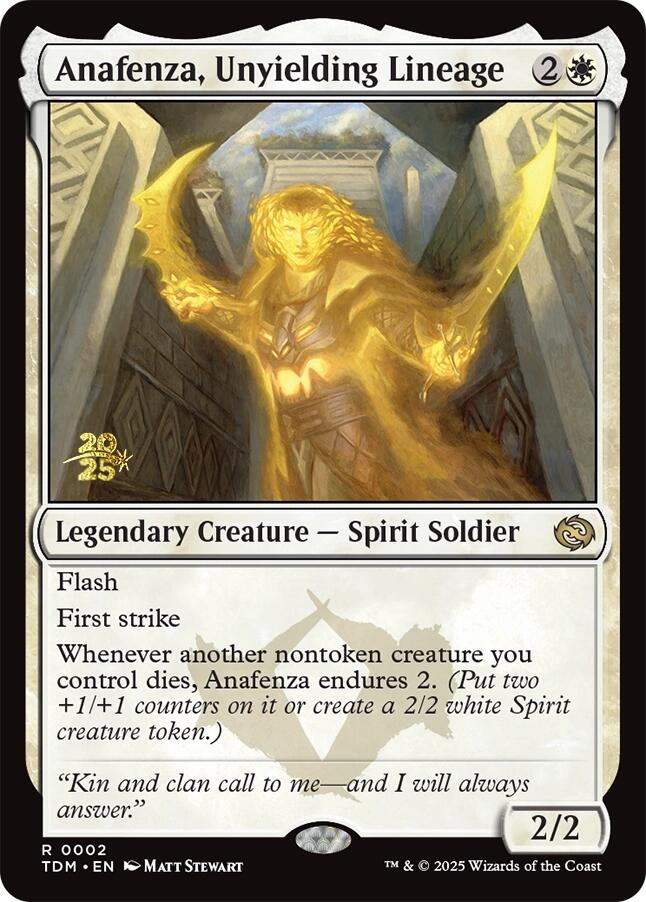 Anafenza, Unyielding Lineage [Tarkir: Dragonstorm Prerelease Promos] | Exor Games Bridgewater