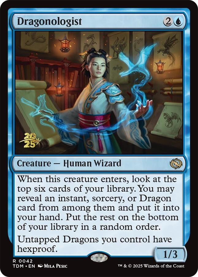 Dragonologist [Tarkir: Dragonstorm Prerelease Promos] | Exor Games Bridgewater