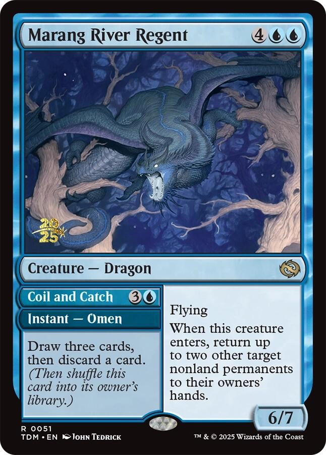 Marang River Regent [Tarkir: Dragonstorm Prerelease Promos] | Exor Games Bridgewater