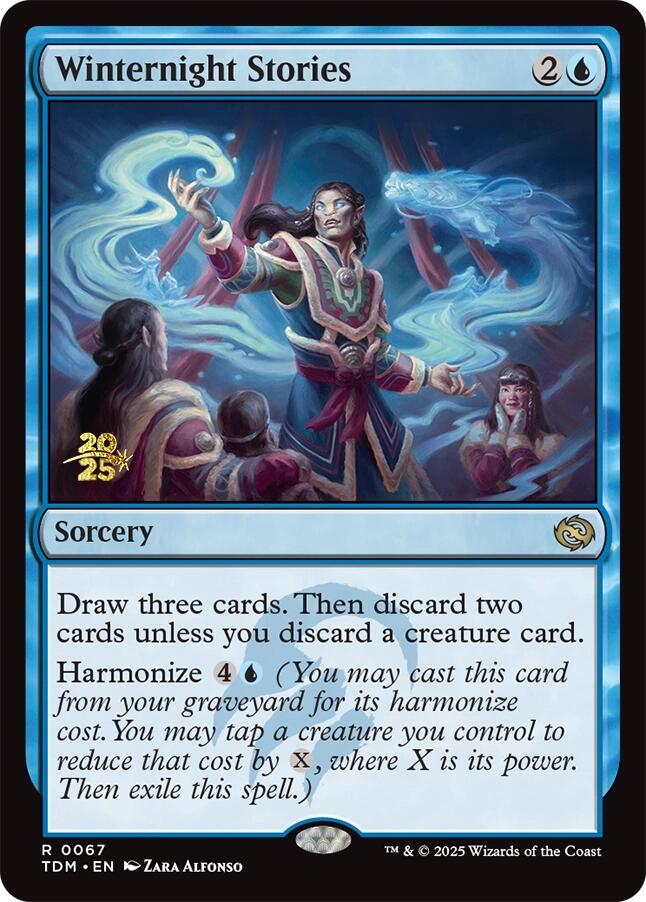 Winternight Stories [Tarkir: Dragonstorm Prerelease Promos] | Exor Games Bridgewater