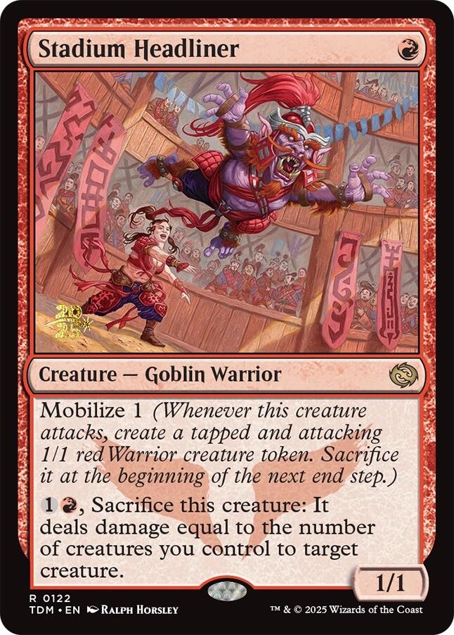 Stadium Headliner [Tarkir: Dragonstorm Prerelease Promos] | Exor Games Bridgewater