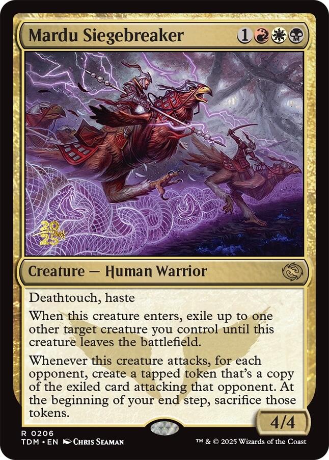 Mardu Siegebreaker [Tarkir: Dragonstorm Prerelease Cards] | Exor Games Bridgewater