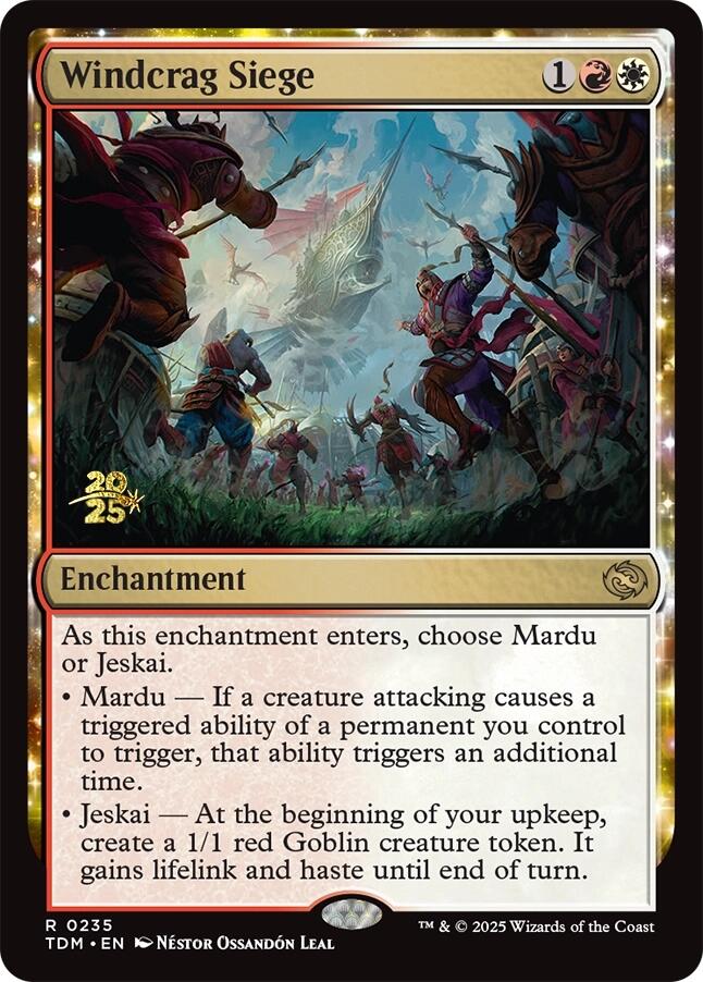 Windcrag Siege [Tarkir: Dragonstorm Prerelease Promos] | Exor Games Bridgewater