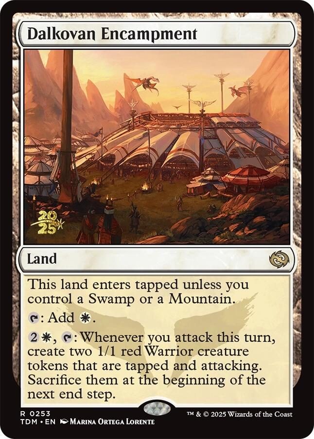 Dalkovan Encampment [Tarkir: Dragonstorm Prerelease Cards] | Exor Games Bridgewater