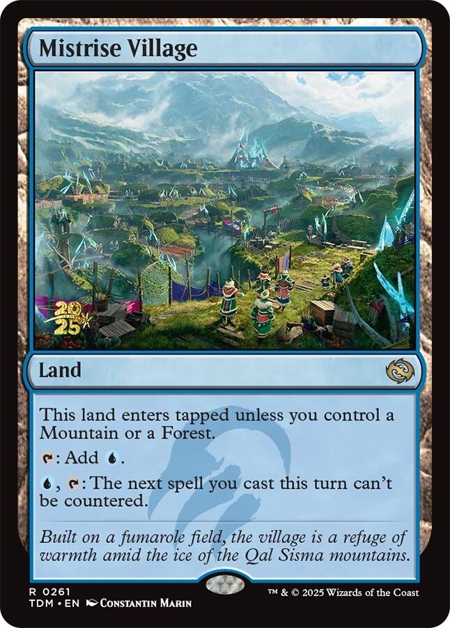 Mistrise Village [Tarkir: Dragonstorm Prerelease Promos] | Exor Games Bridgewater