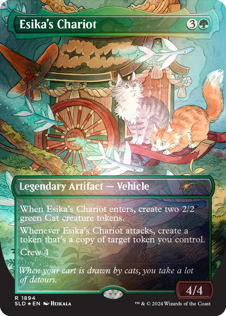 Esika's Chariot (Rainbow Foil) [Secret Lair Drop Series] | Exor Games Bridgewater