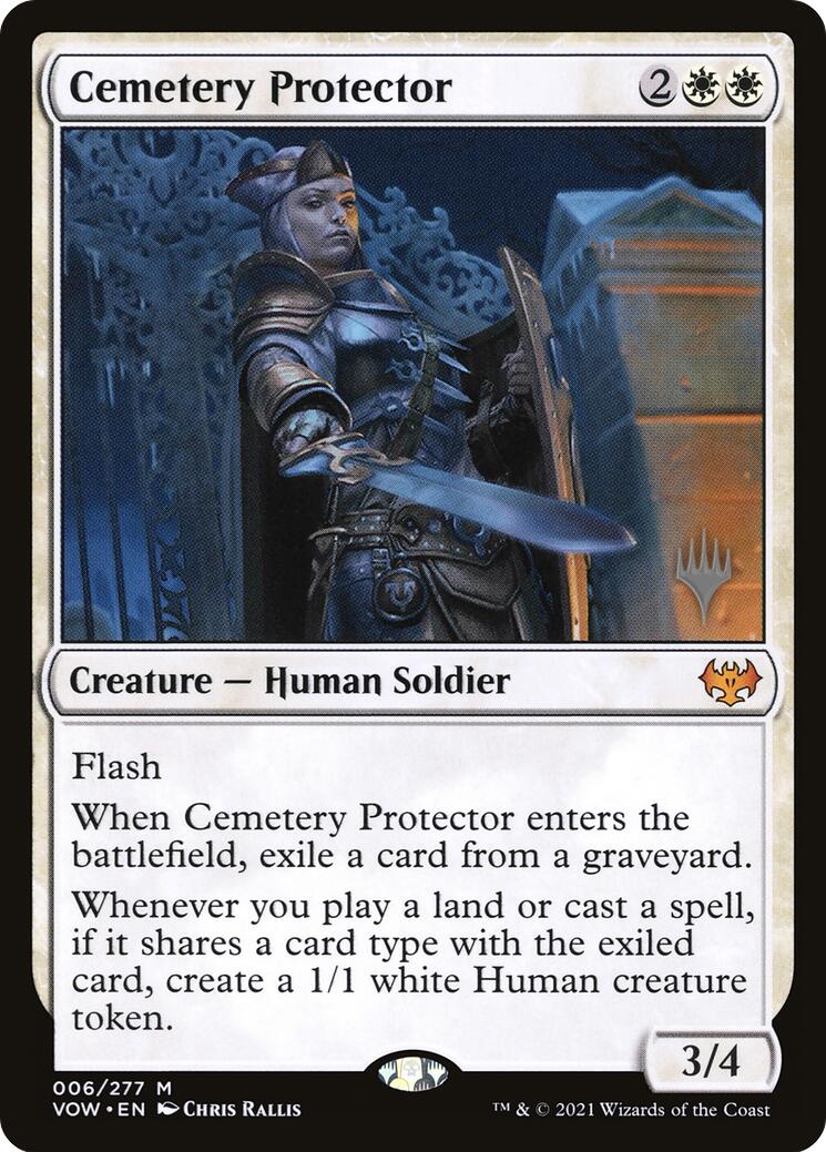 Cemetery Protector [Aetherdrift Promos] | Exor Games Bridgewater