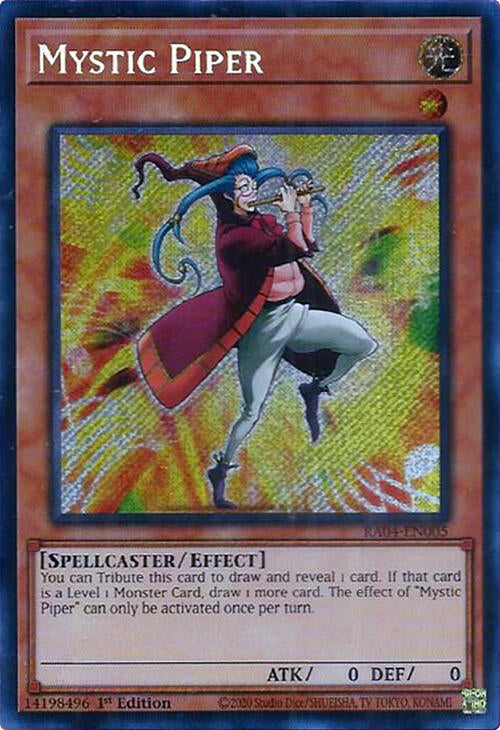 Mystic Piper [RA04-EN005] Secret Rare | Exor Games Bridgewater