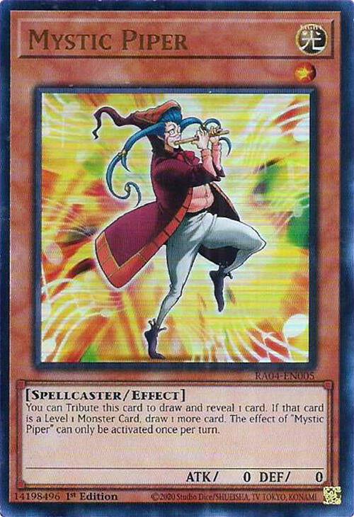 Mystic Piper [RA04-EN005] Ultra Rare | Exor Games Bridgewater