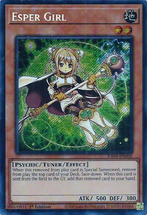 Esper Girl [RA04-EN006] Secret Rare | Exor Games Bridgewater