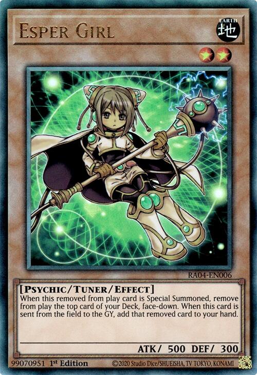 Esper Girl [RA04-EN006] Prismatic Ultimate Rare | Exor Games Bridgewater