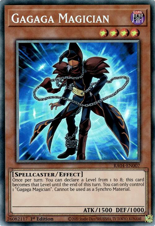 Gagaga Magician [RA04-EN007] Prismatic Collector's Rare | Exor Games Bridgewater