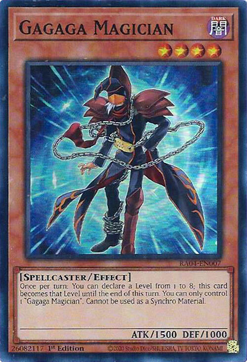 Gagaga Magician [RA04-EN007] Super Rare | Exor Games Bridgewater