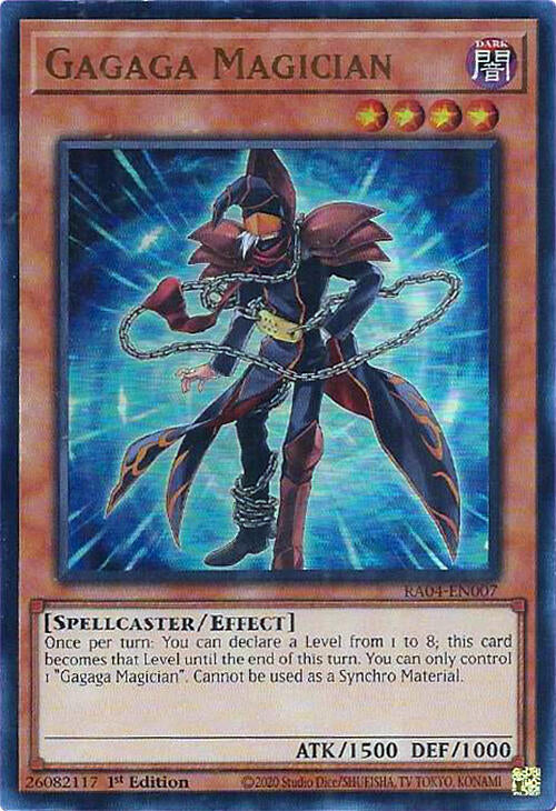 Gagaga Magician [RA04-EN007] Ultra Rare | Exor Games Bridgewater