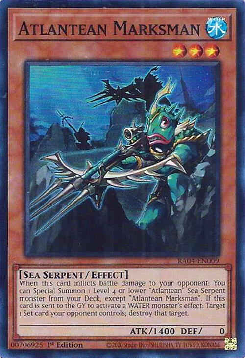 Atlantean Marksman [RA04-EN009] Super Rare | Exor Games Bridgewater