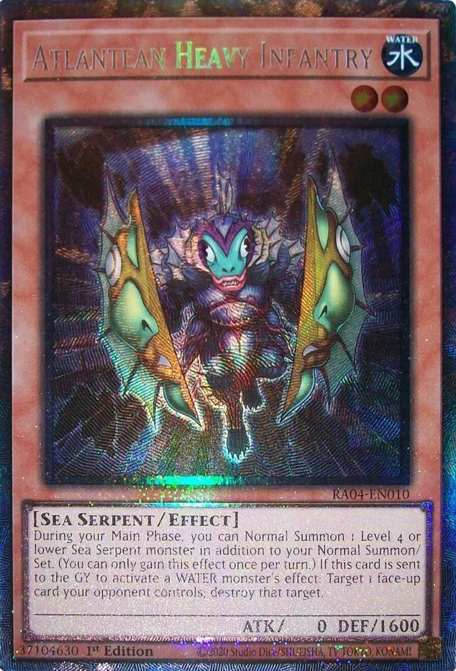 Atlantean Heavy Infantry [RA04-EN010] Prismatic Collector's Rare | Exor Games Bridgewater